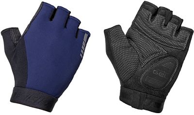 GripGrab WorldCup Short Finger Padded Glove SS21 - Navy Blue - M, Navy Blue